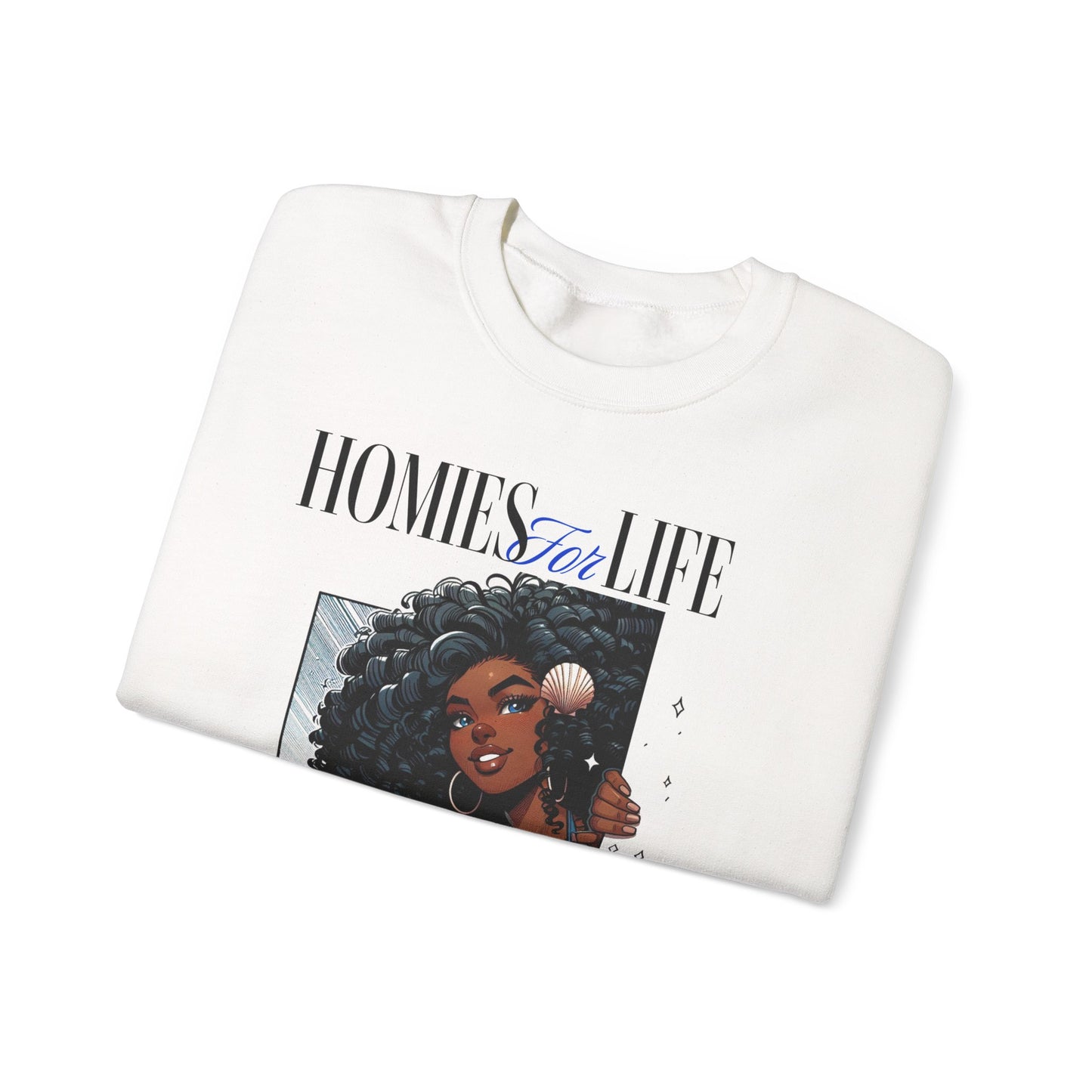 Homies for Life, YEMAYA,ESHU ,Me Sweatshirt, Gift for Godparent or Devotee!