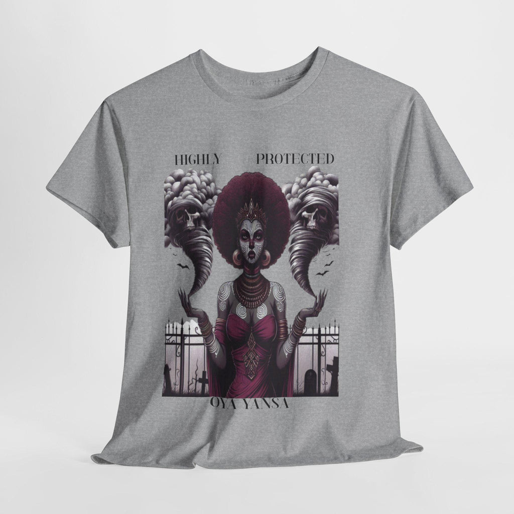 Highly Protected OYA YANSA Orisha Tshirt! Gift for Godparents or Devotee! Graphic ORISHA Tee!