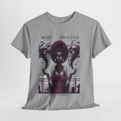Highly Protected OYA YANSA Orisha Tshirt! Gift for Godparents or Devotee! Graphic ORISHA Tee!