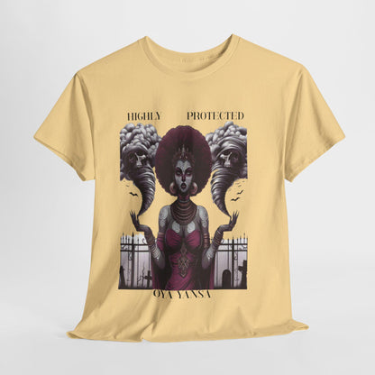 Highly Protected OYA YANSA Orisha Tshirt! Gift for Godparents or Devotee! Graphic ORISHA Tee!