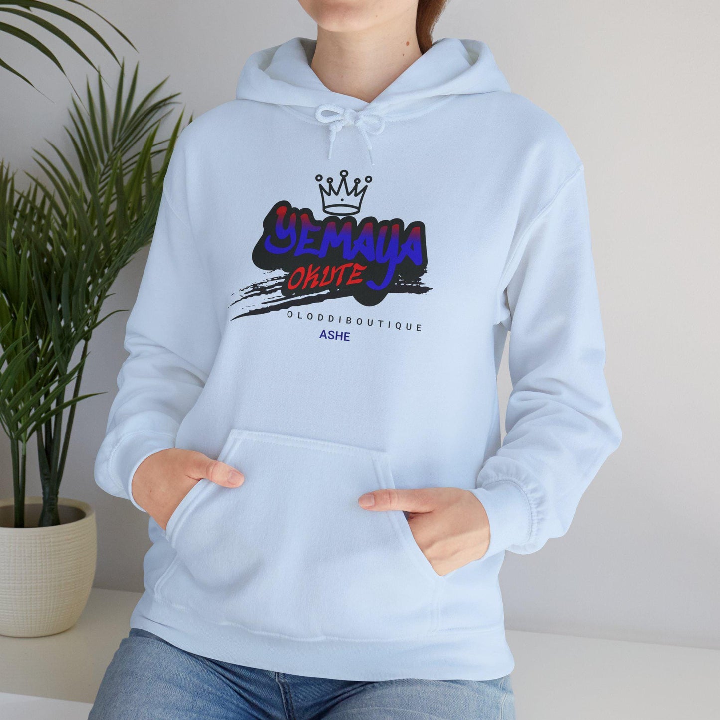 Yemaya OKUTE,Orisha inspired Unisex Hoodie!! Gift for devotee or Godparent! Omo YEMAYA hoodie!