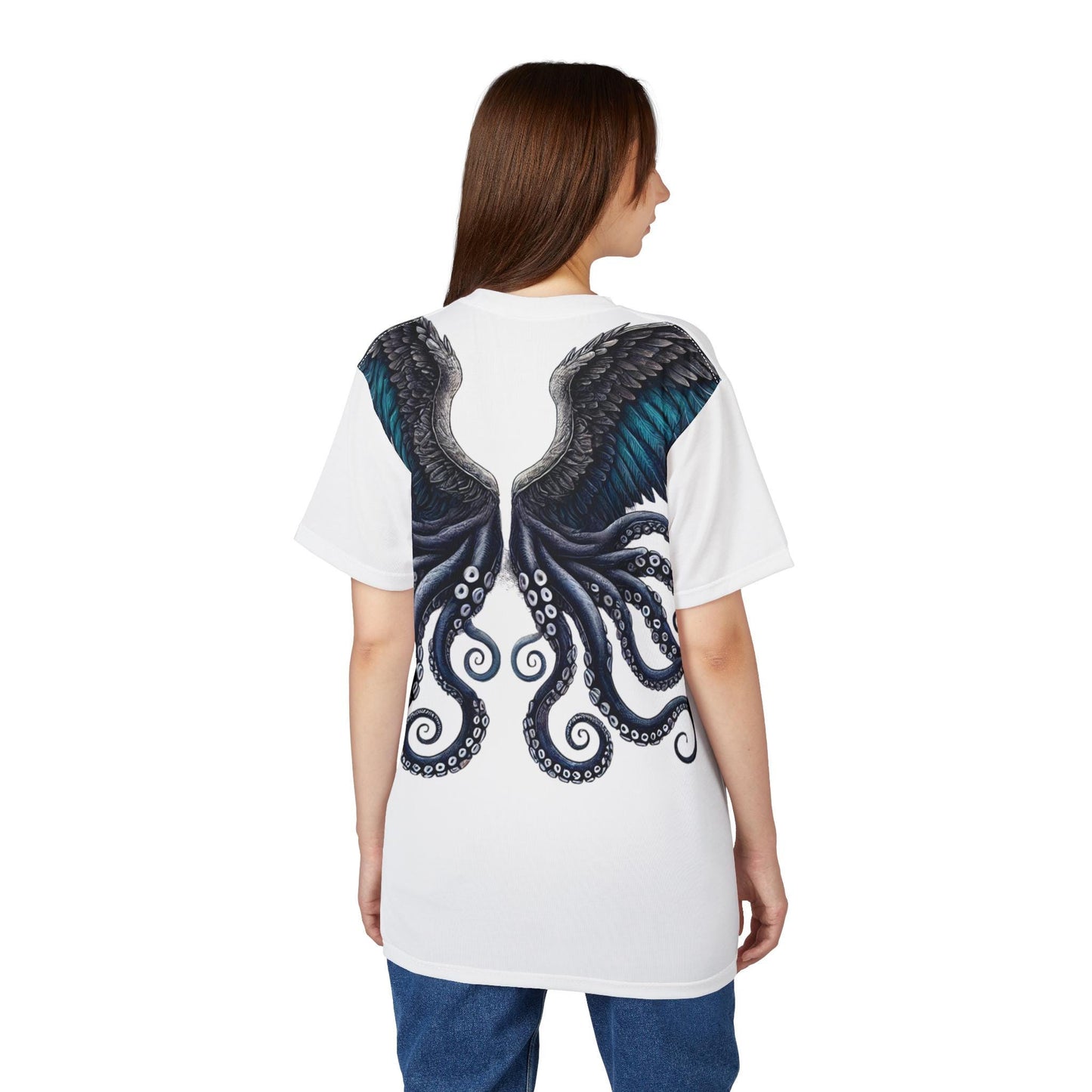 Maferefun OLOKUN — "Elevate" Wings Tee | Gift for Devotees & Godparents