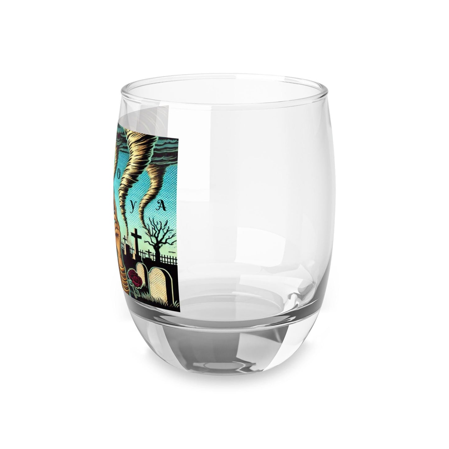 Oya Yansá “Cheers To” Whiskey Style Drinking Glass – Gift for Devotee or Godparent