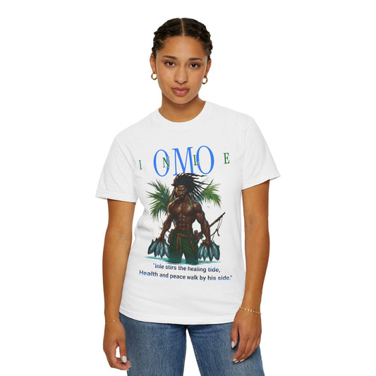 Omo INLE Tee, Orisha Unisex Tshirt! Afro Spiritual Tee! Gift for Devotee or Godparent! Ashe INLE!