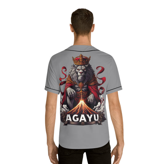 Ashe Agayu "Royal Lion Volcano" Jersey – Orisha Urban Style | Gift for Devotee or Godparent