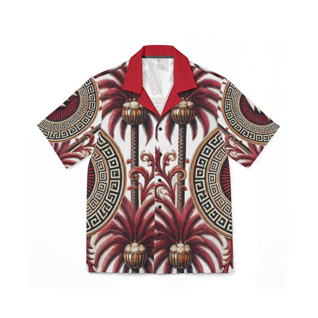 Orisha Chango Hawaiian Style Button Down Shirt - Gift for Devotee or Godparent