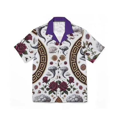 Orisha Oya Yansa Hawaiian Style Button Down Shirt - Gift for Devotee or Godparent