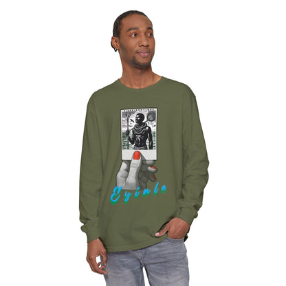 Polaroid Erinle (Eyinle) Long Sleeve Tee for Devotee & Godparent! Orisha Polaroid Collection