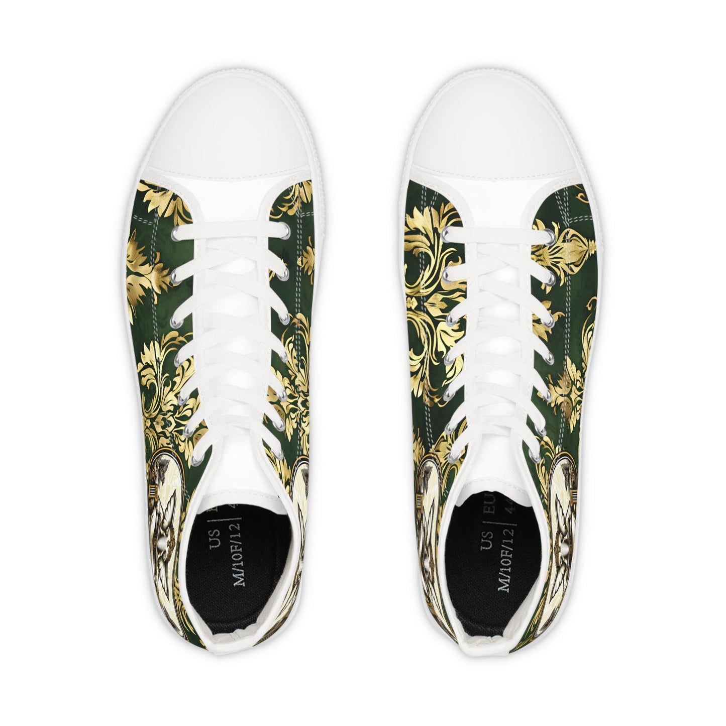Orisha Based ORUNLA High Top Sneakers! Gift for devotee,godparent,or babalow! Stylish Spiritual footwear!