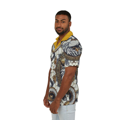 Orisha Oshun Hawaiian Style Button Down Shirt - Gift for Devotee or Godparent