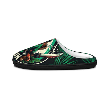 Orisha OGGUN "Armed and Ready" Fierce Dog Indoor Stylish Slippers, Omo Oggun slippers, Gift for devotee or godparent!