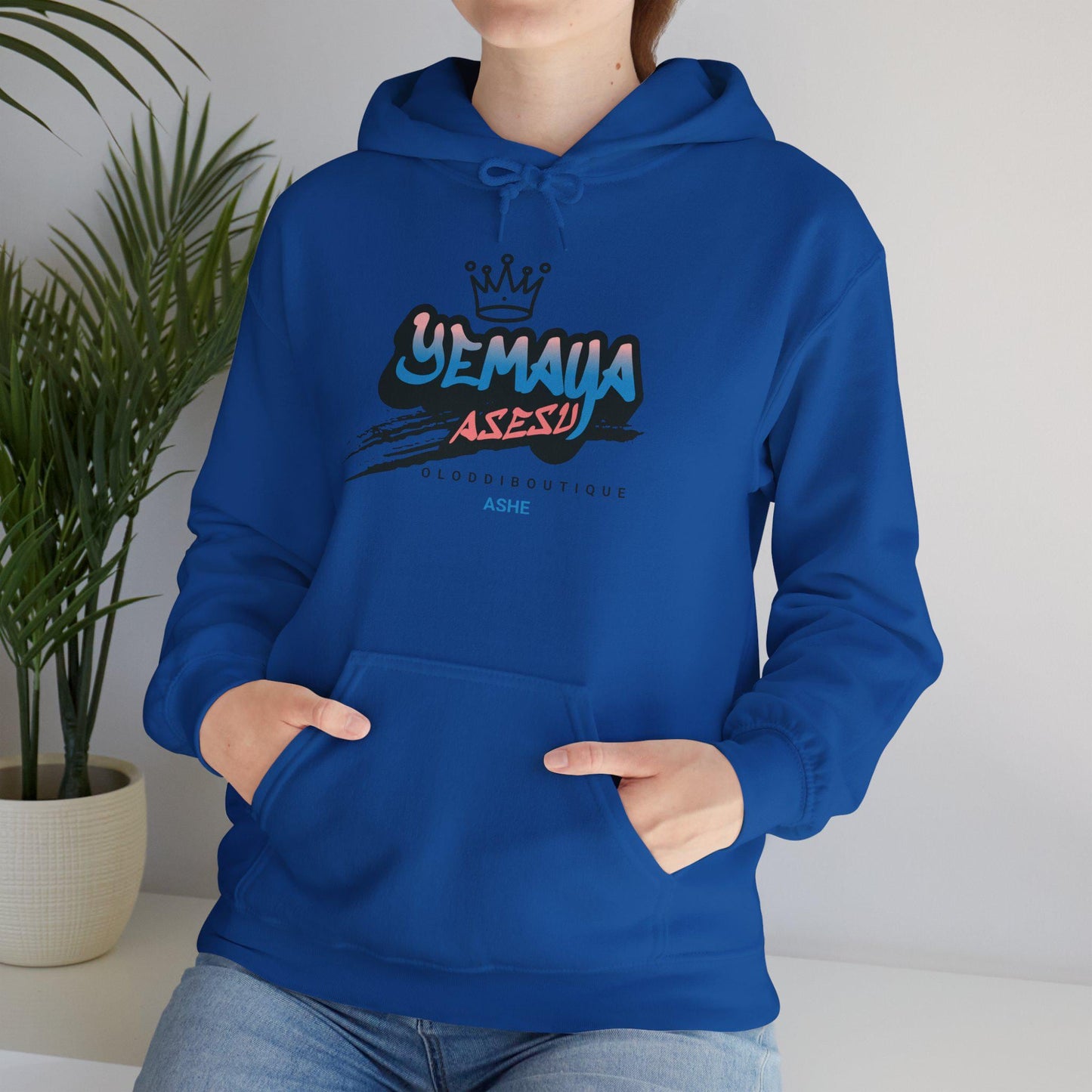 Yemayá ASESU, Orisha inspired Unisex Hoodie!! Gift for devotee or Godparent! Omo YEMAYÁ hoodie!