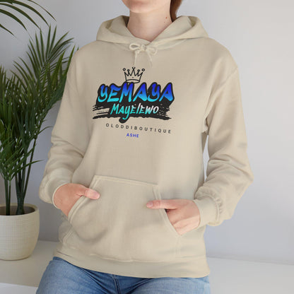 Yemayá MAYELEWO, Orisha inspired Unisex Hoodie!! Gift for devotee or Godparent! Omo YEMAYÁ hoodie!