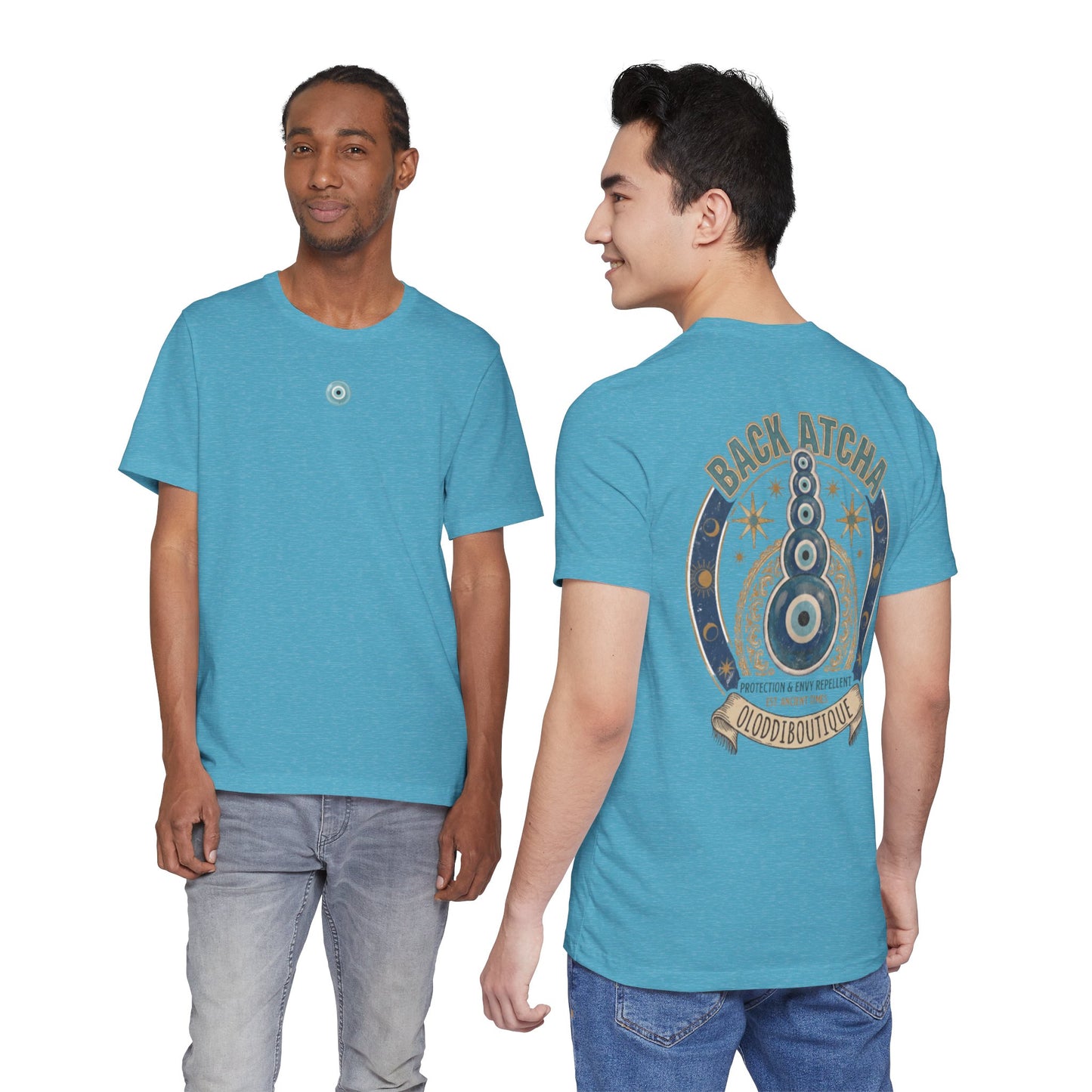 Back Atcha Evil Eye Tee — Protection & Energy Repellent Graphic T-Shirt