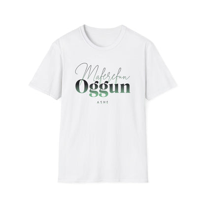 Maferefun OGGUN "A Warrior King in Africa" Tshirt, Ashe Oggun shirt, Gift for Devotee or Godparent! Omo Oggun Tshirt! Hijo/Hija de ggun