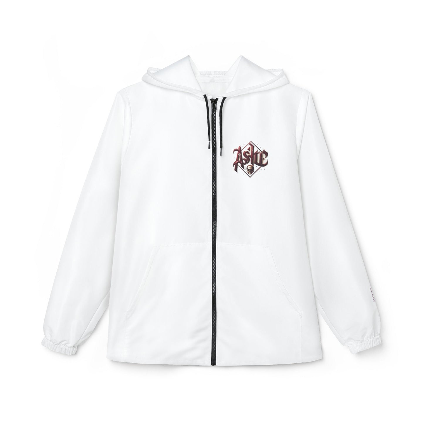 Maferefun Orisha OYA Yansa ,"Cemetery and Tornados" White Windbreaker Jacket! ASHE Oya Yansa Stylish Jacket,gift for devotee or godparent!