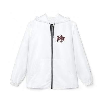 Maferefun Orisha OYA Yansa ,"Cemetery and Tornados" White Windbreaker Jacket! ASHE Oya Yansa Stylish Jacket,gift for devotee or godparent!