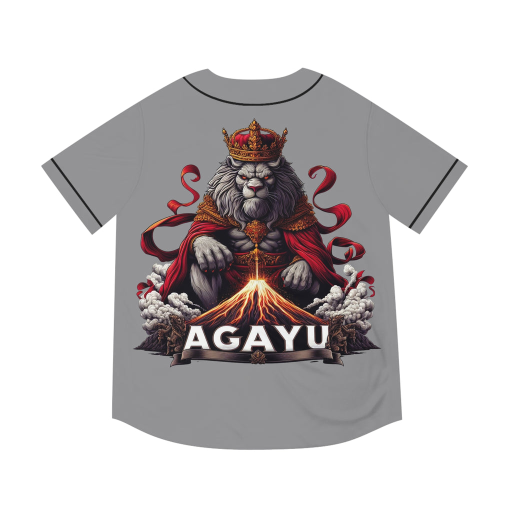 Ashe Agayu "Royal Lion Volcano" Jersey – Orisha Urban Style | Gift for Devotee or Godparent