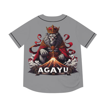Ashe Agayu "Royal Lion Volcano" Jersey – Orisha Urban Style | Gift for Devotee or Godparent