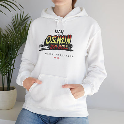 Oshun IBÚ KOLE, Orisha inspired Unisex Hoodie!! Gift for devotee or Godparent! Omo OSHUN hoodie!