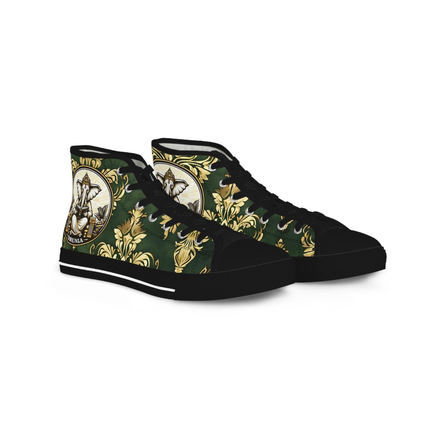 Orisha Based ORUNLA High Top Sneakers! Gift for devotee,godparent,or babalow! Stylish Spiritual footwear!