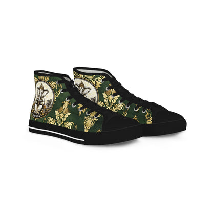 Orisha Based ORUNLA High Top Sneakers! Gift for devotee,godparent,or babalow! Stylish Spiritual footwear!