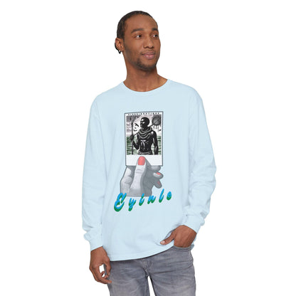Polaroid Erinle (Eyinle) Long Sleeve Tee for Devotee & Godparent! Orisha Polaroid Collection