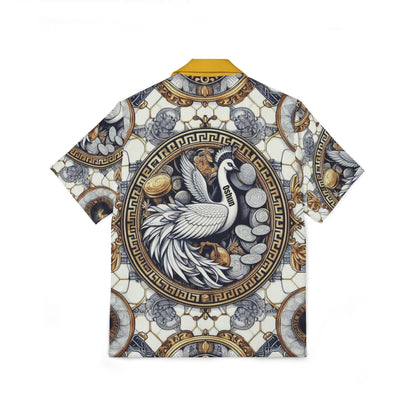 Orisha Oshun Hawaiian Style Button Down Shirt - Gift for Devotee or Godparent