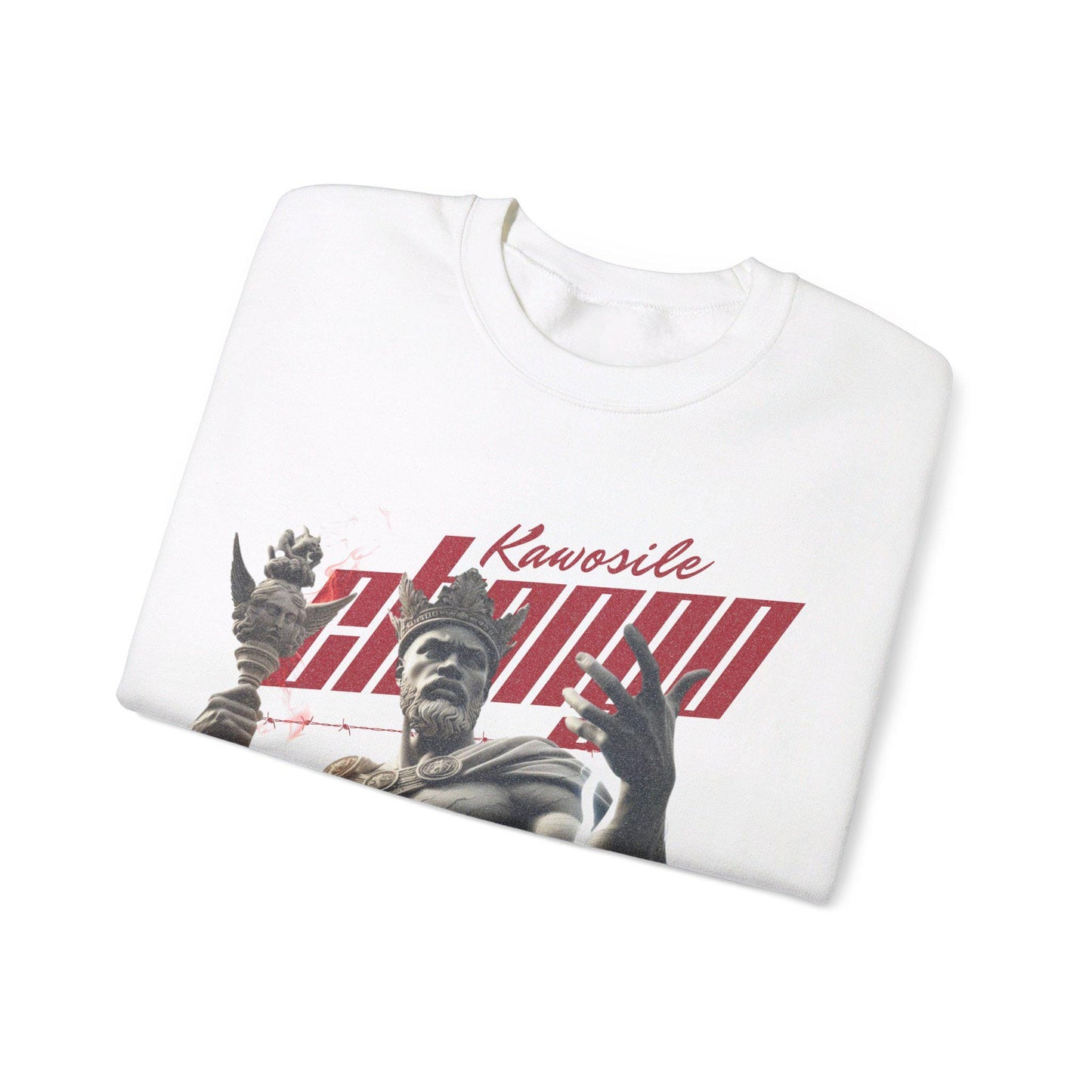 Orisha Changó “Marble Royalty” Sweatshirt – Ruler of Thunder | Gift for Devotee or Godparent