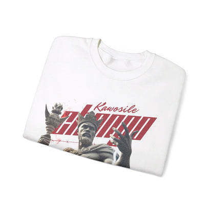Orisha Changó “Marble Royalty” Sweatshirt – Ruler of Thunder | Gift for Devotee or Godparent