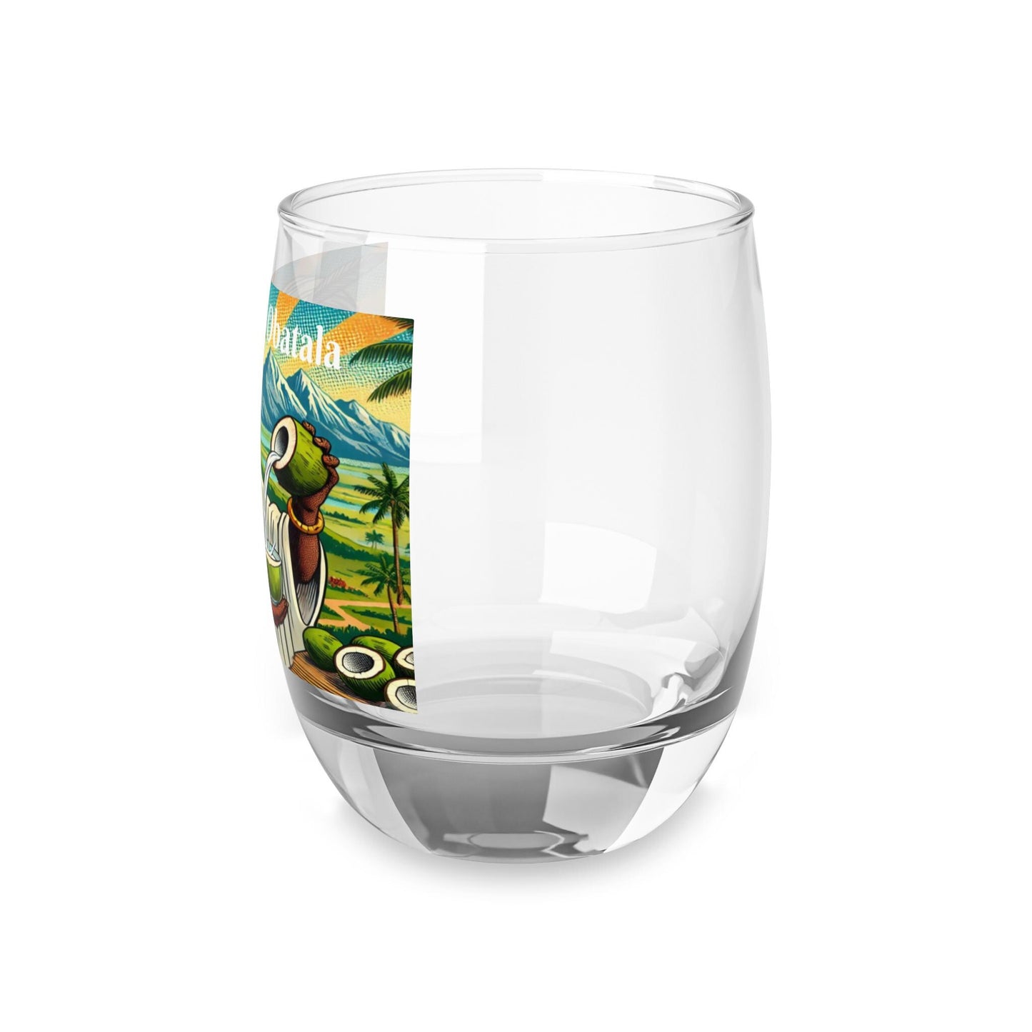 Obatalá “Cheers To” Whiskey Style Drinking Glass – Gift for Devotee or Godparent