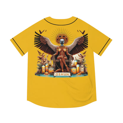 Ashe OSHUN jersey, Royal Crowned Vulture, ORISHA Based Urban Style Jersey