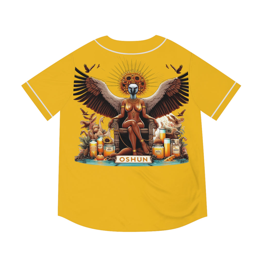 Ashe OSHUN jersey, Royal Crowned Vulture, ORISHA Based Urban Style Jersey