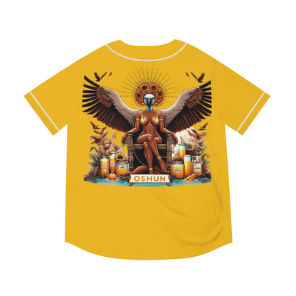 Ashe OSHUN jersey, Royal Crowned Vulture, ORISHA Based Urban Style Jersey
