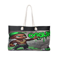 Orisha Oggún Graffiti Weekender Bag – Stylish On-The-Go | Gift for Devotee or Godparent