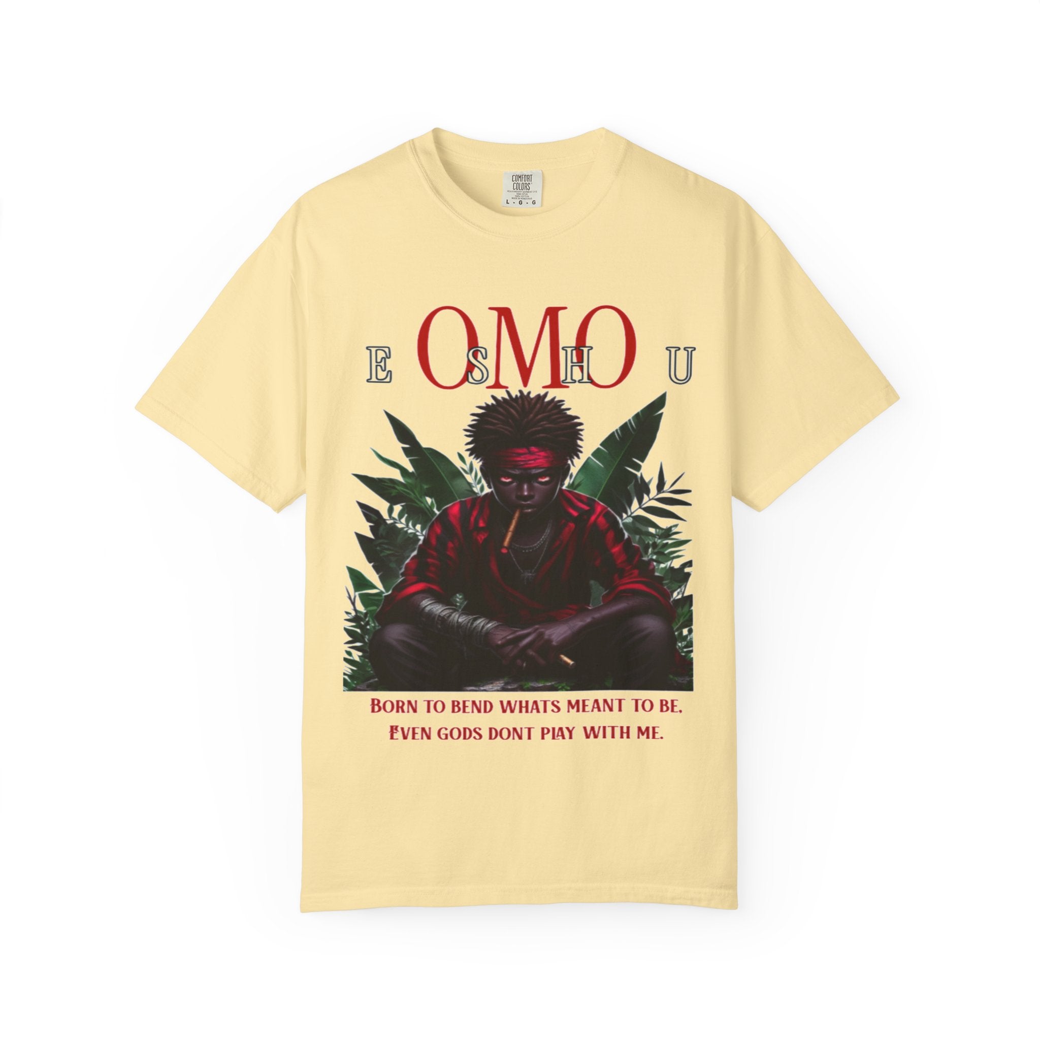 OMO ESHU Shirt , Afro-Spiritual Tee Gift for Godparent or Devotee ,Orisha Inspired Comfort Colors T-Shirt