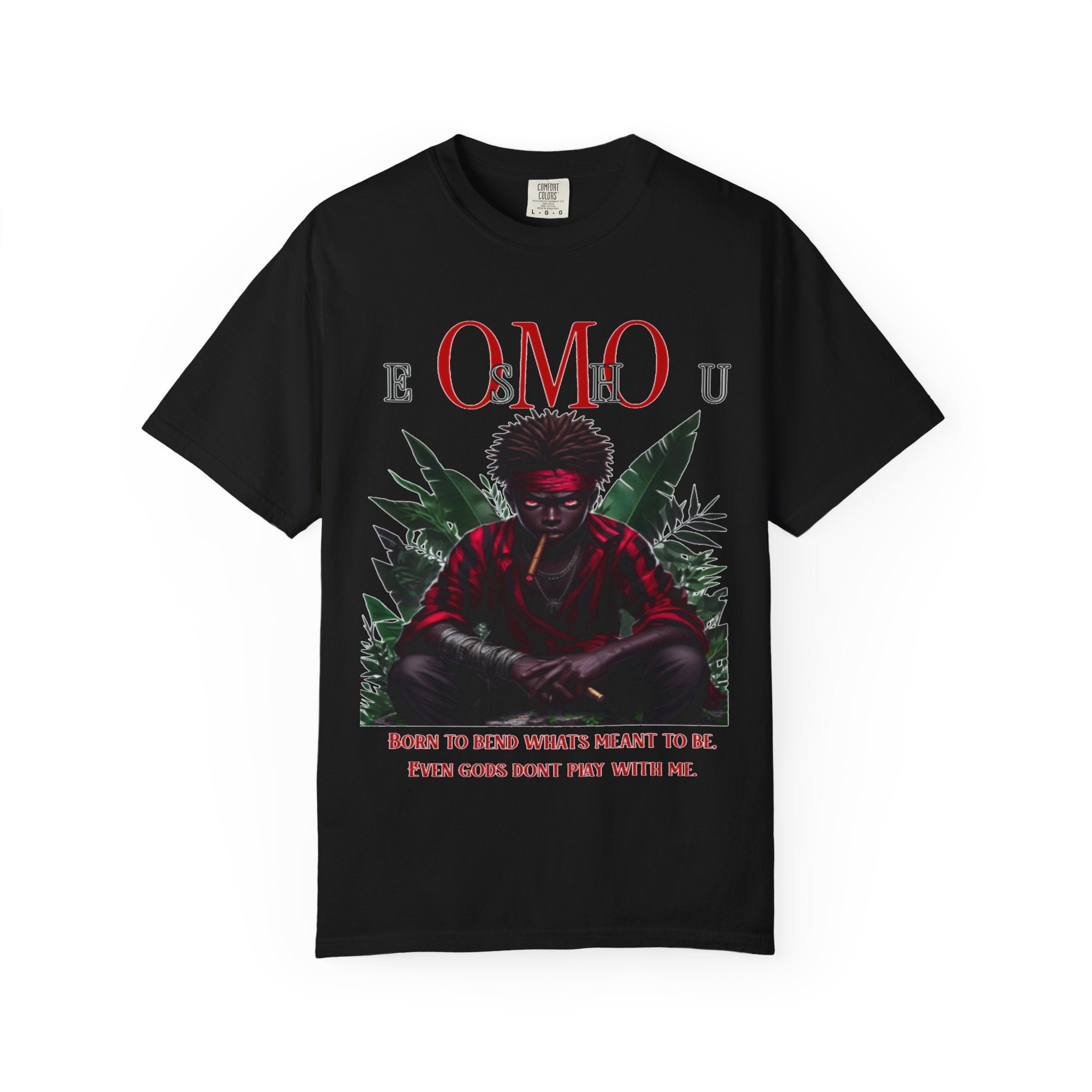 OMO ESHU Shirt , Afro-Spiritual Tee Gift for Godparent or Devotee ,Orisha Inspired Comfort Colors T-Shirt