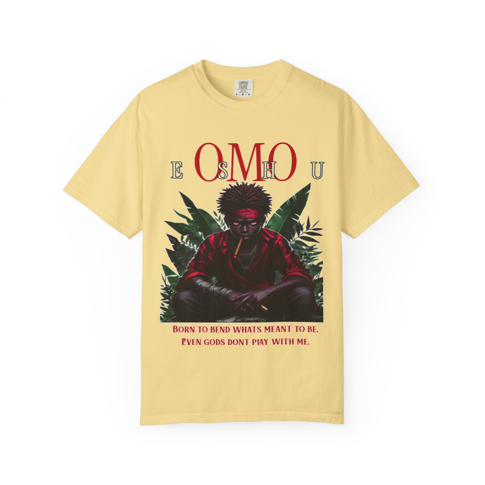 OMO ESHU Shirt , Afro-Spiritual Tee Gift for Godparent or Devotee ,Orisha Inspired Comfort Colors T-Shirt