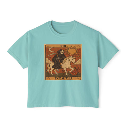 Tarot DEATH Cute Graphic, Casual Fashion, Gothic Style, Unique Gift, Everyday Wear,Spiritual Tshirt