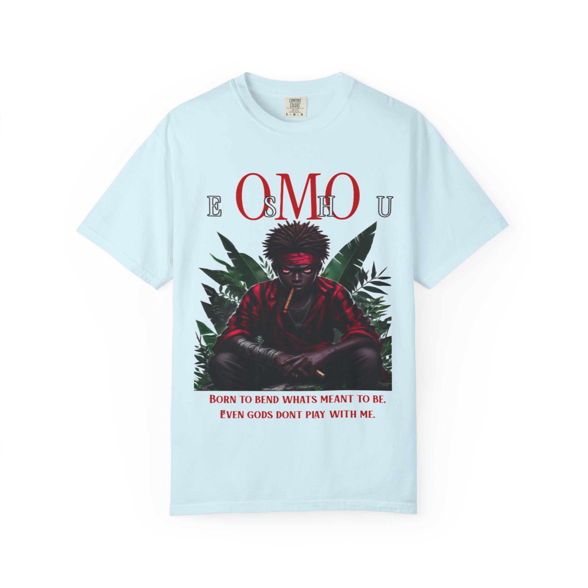 OMO ESHU Shirt , Afro-Spiritual Tee Gift for Godparent or Devotee ,Orisha Inspired Comfort Colors T-Shirt