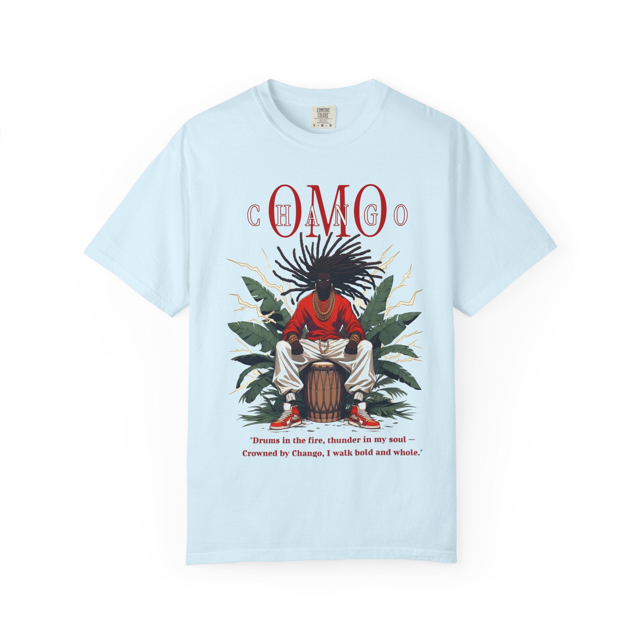 Omo Chango Orisha-Inspired Comfort Colors T-Shirt – Gift for Devotee or Godparent