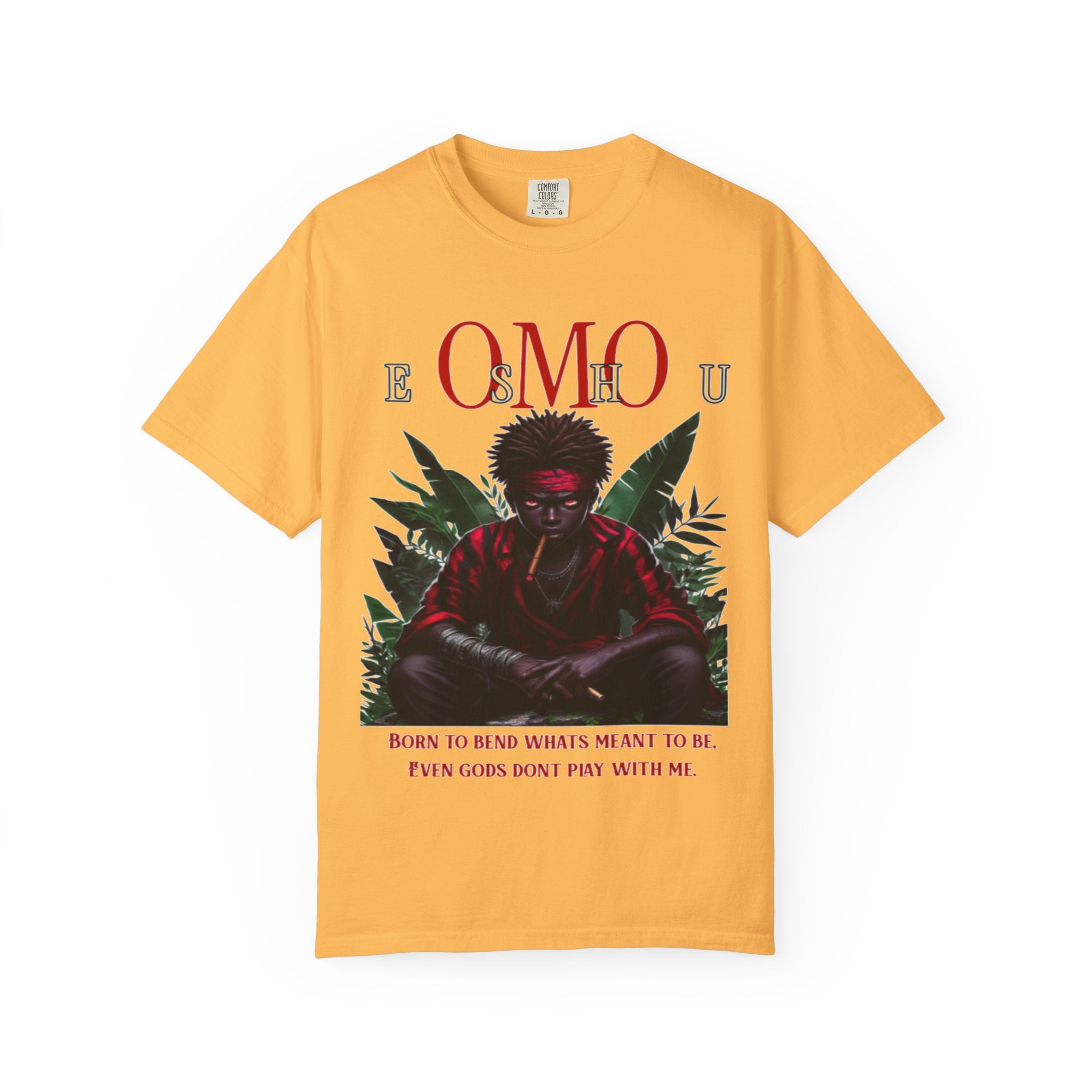 OMO ESHU Shirt , Afro-Spiritual Tee Gift for Godparent or Devotee ,Orisha Inspired Comfort Colors T-Shirt