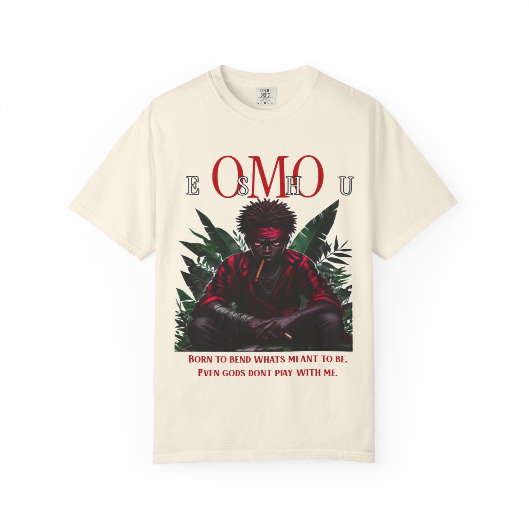 OMO ESHU Shirt , Afro-Spiritual Tee Gift for Godparent or Devotee ,Orisha Inspired Comfort Colors T-Shirt