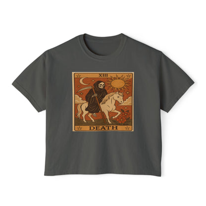 Tarot DEATH Cute Graphic, Casual Fashion, Gothic Style, Unique Gift, Everyday Wear,Spiritual Tshirt