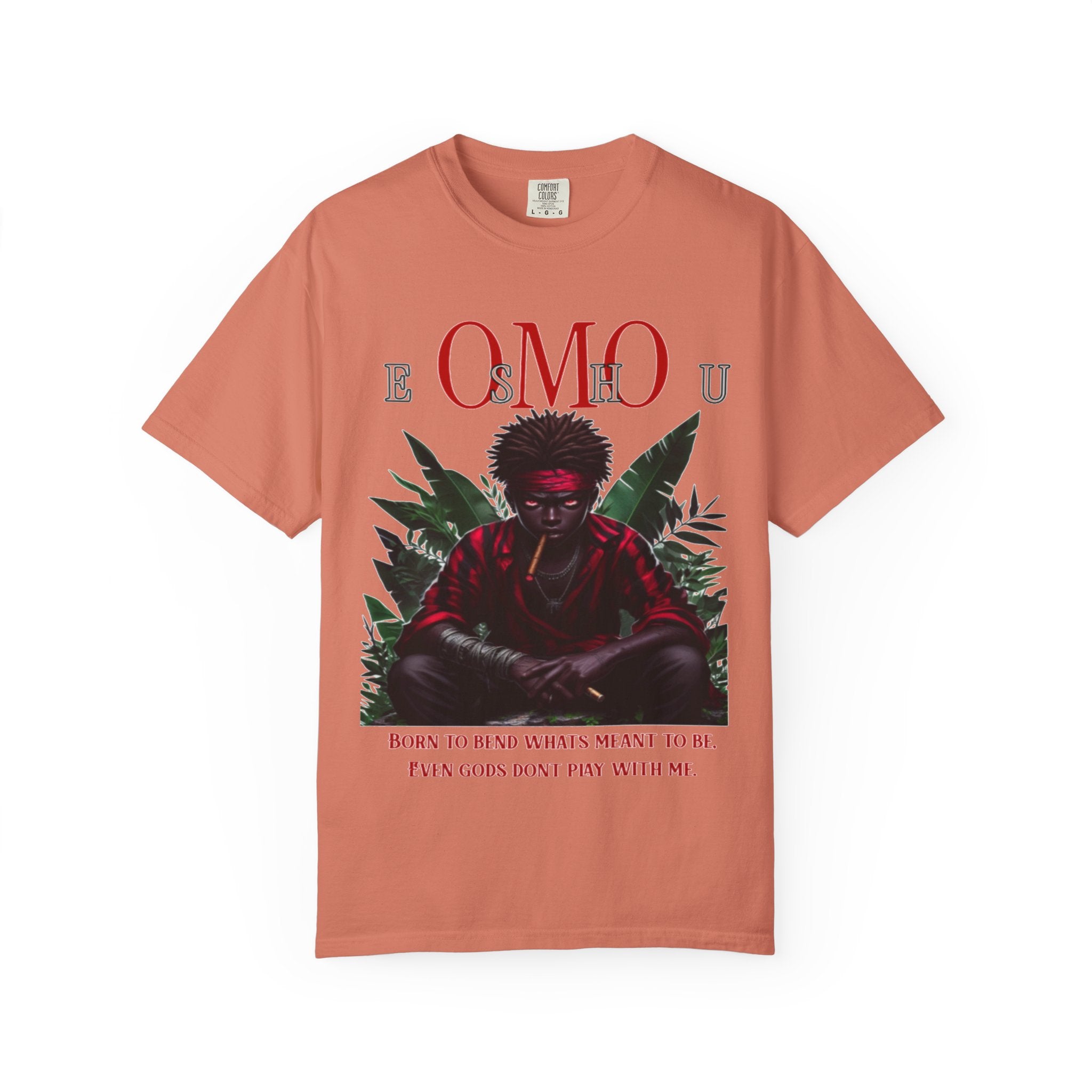 OMO ESHU Shirt , Afro-Spiritual Tee Gift for Godparent or Devotee ,Orisha Inspired Comfort Colors T-Shirt