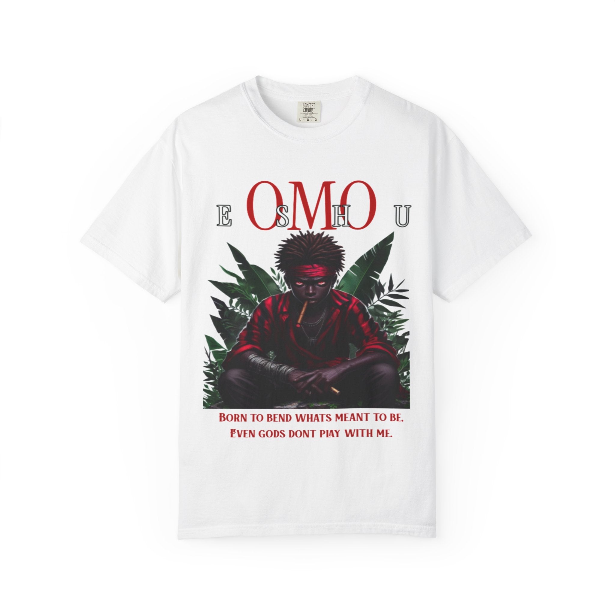 OMO ESHU Shirt , Afro-Spiritual Tee Gift for Godparent or Devotee ,Orisha Inspired Comfort Colors T-Shirt