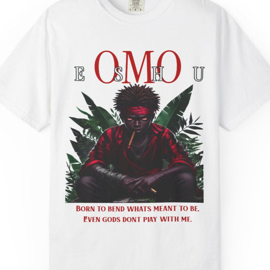 OMO ESHU Shirt , Afro-Spiritual Tee Gift for Godparent or Devotee ,Orisha Inspired Comfort Colors T-Shirt