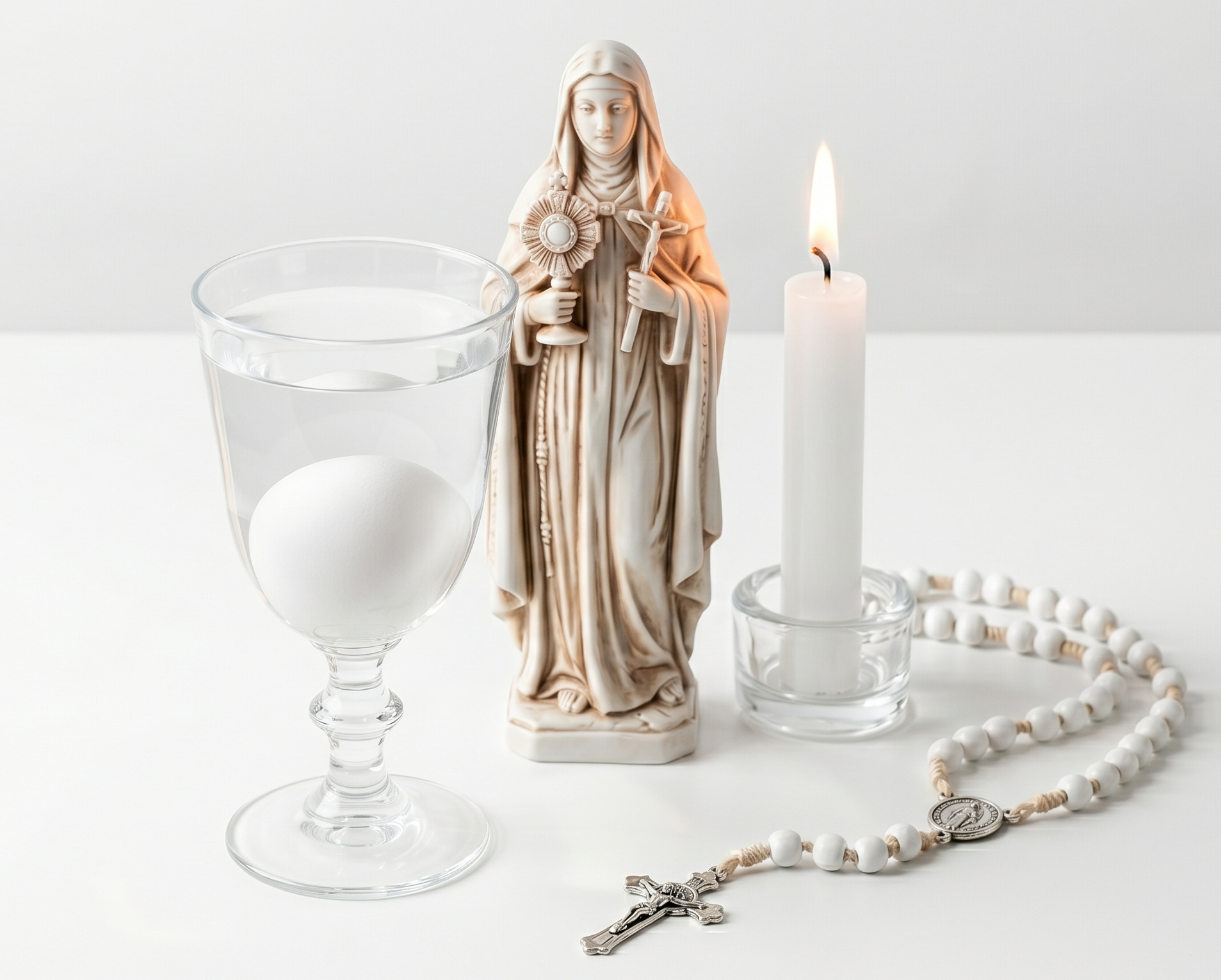 Santa Clara Egg Cleansing & Visionary Prayer Work