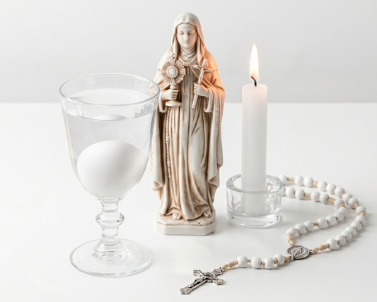Santa Clara Egg Cleansing & Visionary Prayer Work