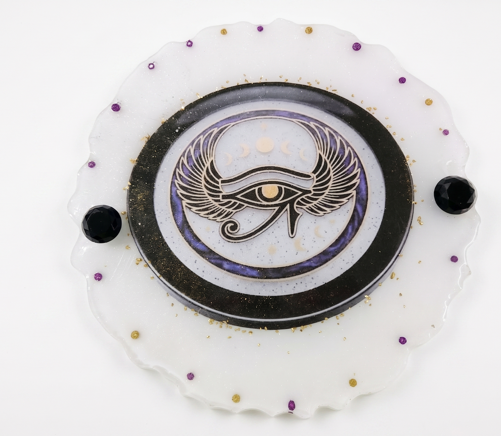 Eye of Horus Sacred Altar & Offering Tray